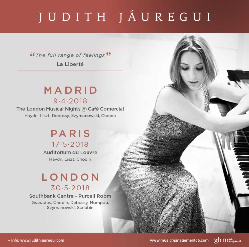 Judith Jáuregui  à l'Auditorium du Louvre