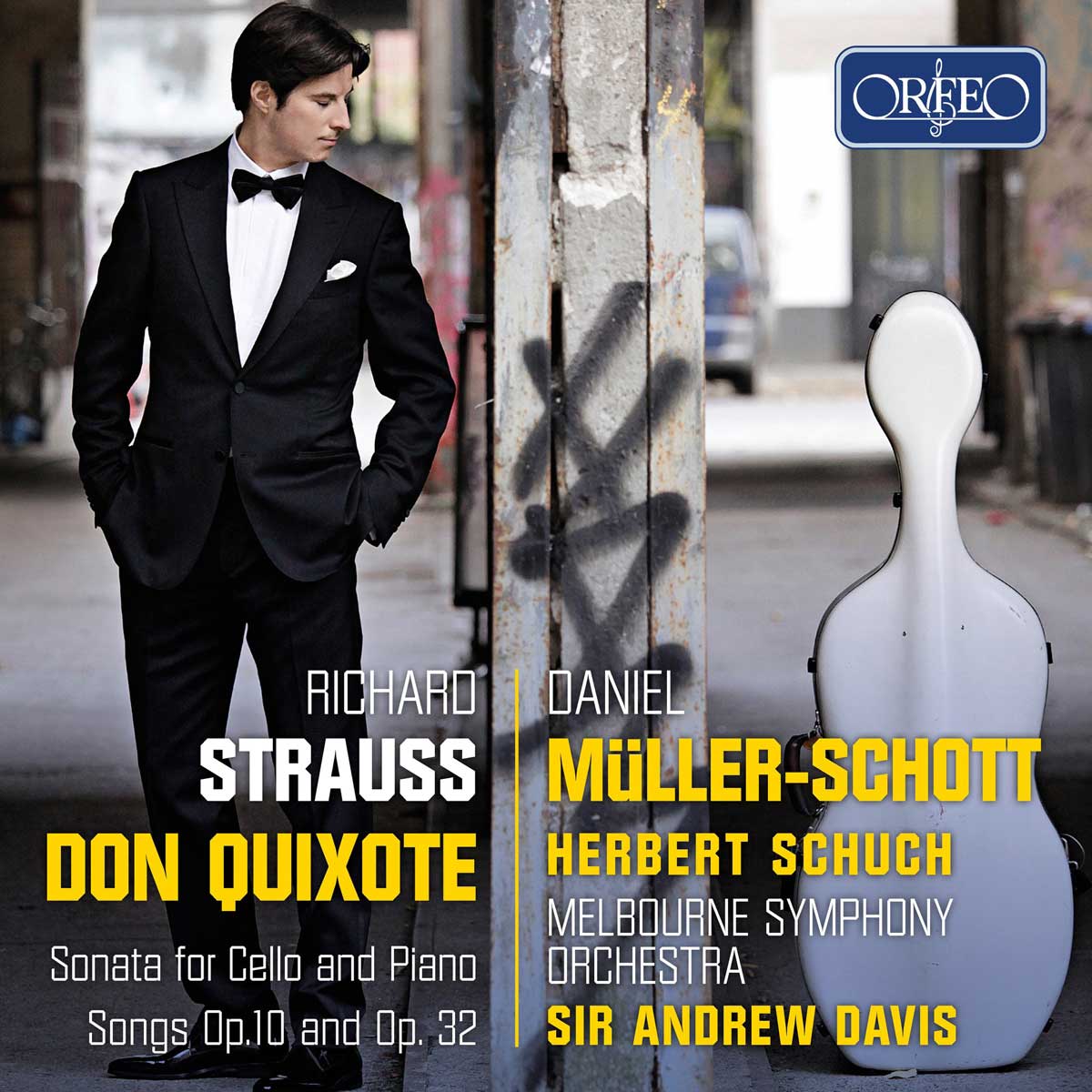 Nouveau CD de Daniel Müller-Schott chez Orfeo